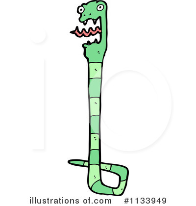 Royalty-Free (RF) Snake Clipart Illustration by lineartestpilot - Stock Sample #1133949