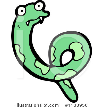 Royalty-Free (RF) Snake Clipart Illustration by lineartestpilot - Stock Sample #1133950