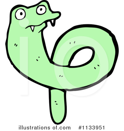 Royalty-Free (RF) Snake Clipart Illustration by lineartestpilot - Stock Sample #1133951