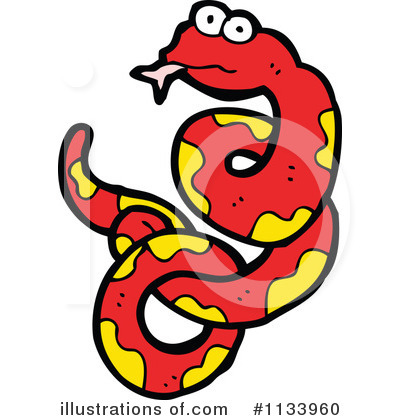 Royalty-Free (RF) Snake Clipart Illustration by lineartestpilot - Stock Sample #1133960