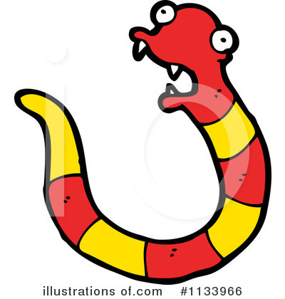 Royalty-Free (RF) Snake Clipart Illustration by lineartestpilot - Stock Sample #1133966