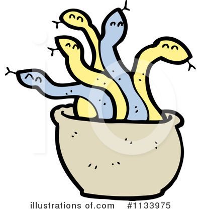 Royalty-Free (RF) Snake Clipart Illustration by lineartestpilot - Stock Sample #1133975