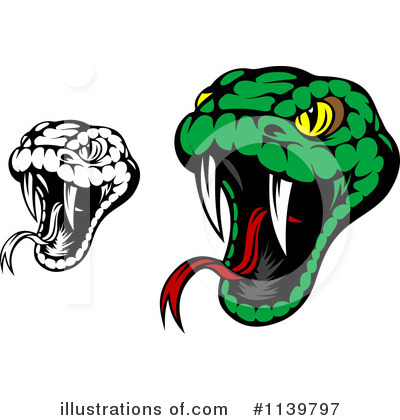 Royalty-Free (RF) Snake Clipart Illustration by Vector Tradition SM - Stock Sample #1139797