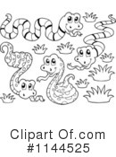 Snake Clipart #1144525 by visekart