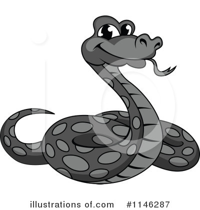 Royalty-Free (RF) Snake Clipart Illustration by Vector Tradition SM - Stock Sample #1146287