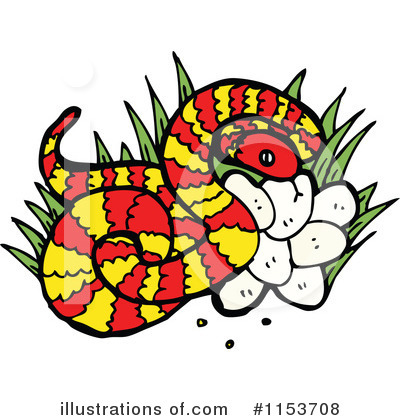 Royalty-Free (RF) Snake Clipart Illustration by lineartestpilot - Stock Sample #1153708