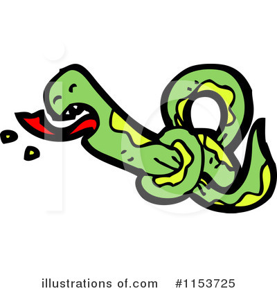 Royalty-Free (RF) Snake Clipart Illustration by lineartestpilot - Stock Sample #1153725
