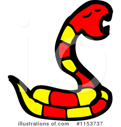 Royalty-Free (RF) Snake Clipart Illustration by lineartestpilot - Stock Sample #1153737