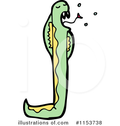 Royalty-Free (RF) Snake Clipart Illustration by lineartestpilot - Stock Sample #1153738