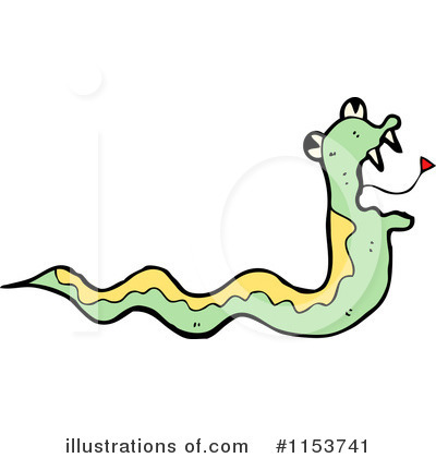 Royalty-Free (RF) Snake Clipart Illustration by lineartestpilot - Stock Sample #1153741