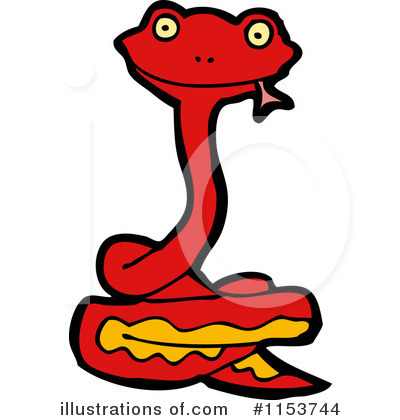 Royalty-Free (RF) Snake Clipart Illustration by lineartestpilot - Stock Sample #1153744