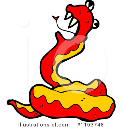 Royalty-Free (RF) Snake Clipart Illustration by lineartestpilot - Stock Sample #1153748