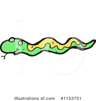 Royalty-Free (RF) Snake Clipart Illustration by lineartestpilot - Stock Sample #1153751