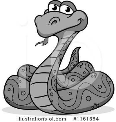 Royalty-Free (RF) Snake Clipart Illustration by Vector Tradition SM - Stock Sample #1161684