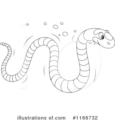 Sea Snake Clipart #1166732 by Alex Bannykh
