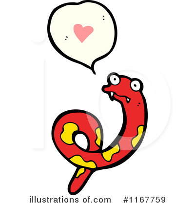 Royalty-Free (RF) Snake Clipart Illustration by lineartestpilot - Stock Sample #1167759