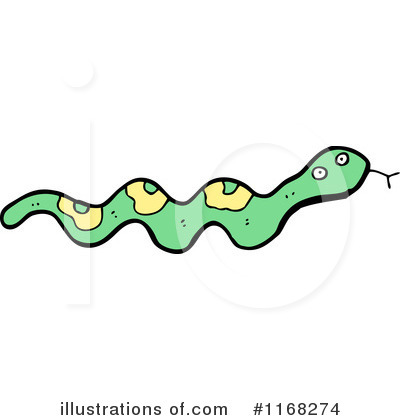 Royalty-Free (RF) Snake Clipart Illustration by lineartestpilot - Stock Sample #1168274