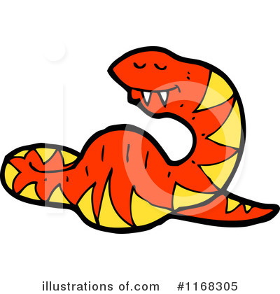 Royalty-Free (RF) Snake Clipart Illustration by lineartestpilot - Stock Sample #1168305