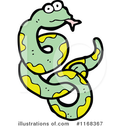 Royalty-Free (RF) Snake Clipart Illustration by lineartestpilot - Stock Sample #1168367