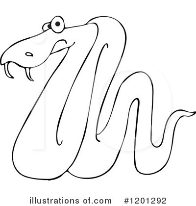 Royalty-Free (RF) Snake Clipart Illustration by djart - Stock Sample #1201292
