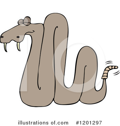 Royalty-Free (RF) Snake Clipart Illustration by djart - Stock Sample #1201297