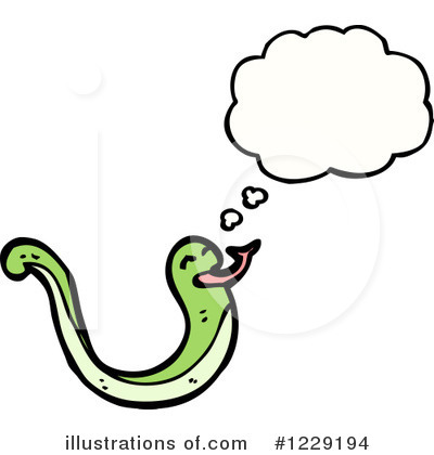 Royalty-Free (RF) Snake Clipart Illustration by lineartestpilot - Stock Sample #1229194