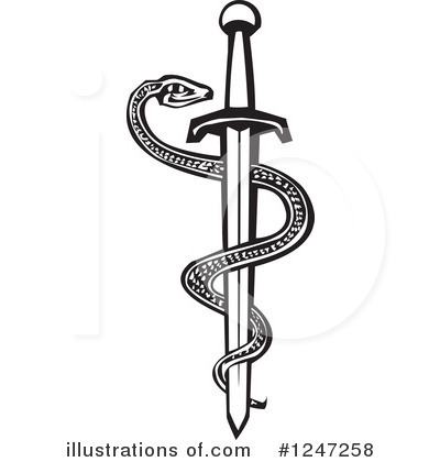 Royalty-Free (RF) Snake Clipart Illustration by xunantunich - Stock Sample #1247258