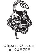 Snake Clipart #1248728 by xunantunich