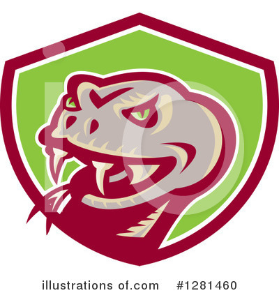 Royalty-Free (RF) Snake Clipart Illustration by patrimonio - Stock Sample #1281460