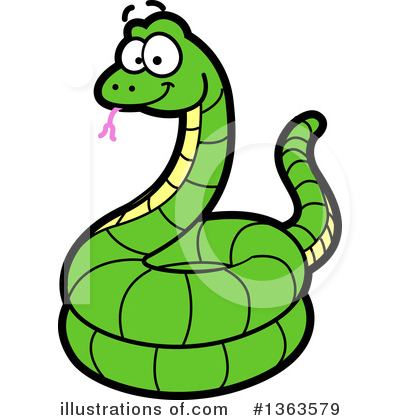 Cobra Clipart #1363579 by Clip Art Mascots