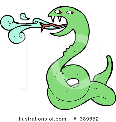 Royalty-Free (RF) Snake Clipart Illustration by lineartestpilot - Stock Sample #1389852