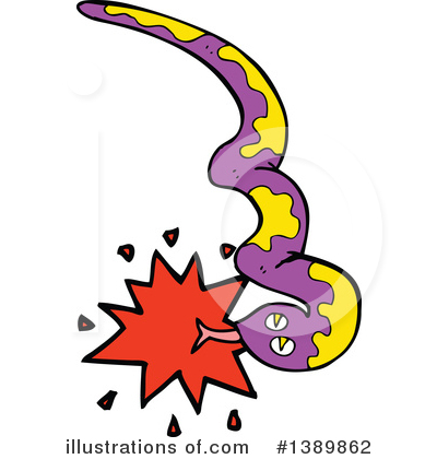Royalty-Free (RF) Snake Clipart Illustration by lineartestpilot - Stock Sample #1389862