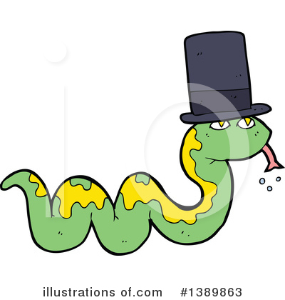 Royalty-Free (RF) Snake Clipart Illustration by lineartestpilot - Stock Sample #1389863