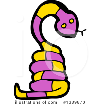 Royalty-Free (RF) Snake Clipart Illustration by lineartestpilot - Stock Sample #1389870
