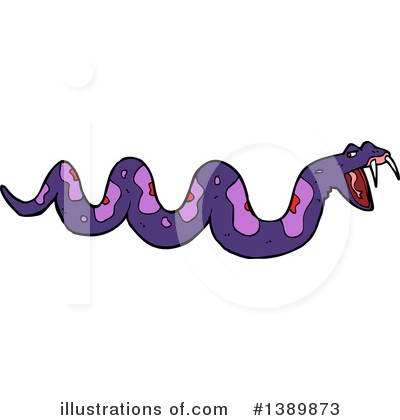 Royalty-Free (RF) Snake Clipart Illustration by lineartestpilot - Stock Sample #1389873