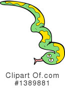Snake Clipart #1389881 by lineartestpilot