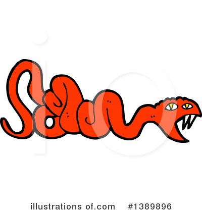 Royalty-Free (RF) Snake Clipart Illustration by lineartestpilot - Stock Sample #1389896