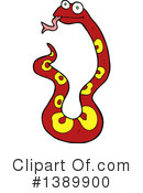 Snake Clipart #1389900 by lineartestpilot