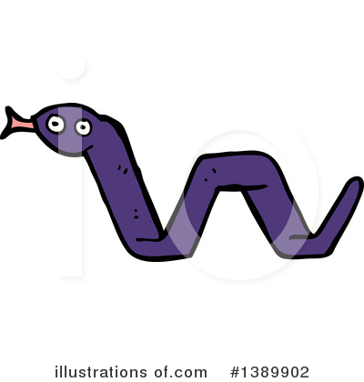 Royalty-Free (RF) Snake Clipart Illustration by lineartestpilot - Stock Sample #1389902