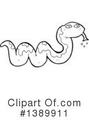 Snake Clipart #1389911 by lineartestpilot