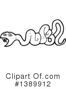 Snake Clipart #1389912 by lineartestpilot