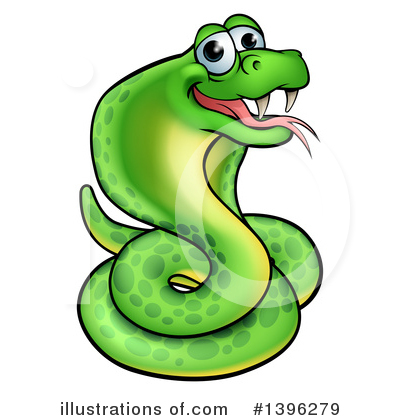 Royalty-Free (RF) Snake Clipart Illustration by AtStockIllustration - Stock Sample #1396279