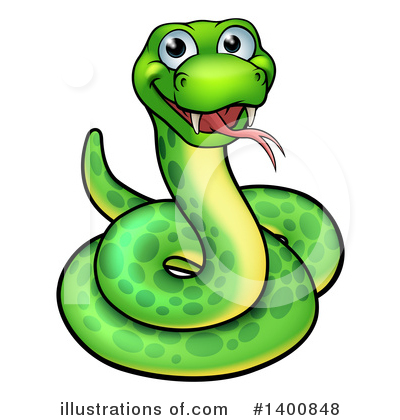 Serpent Clipart #1400848 by AtStockIllustration