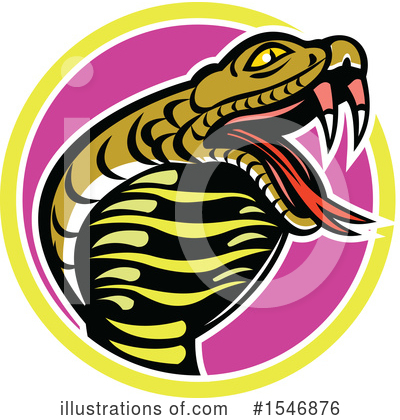 Snakes Clipart #1546876 by patrimonio