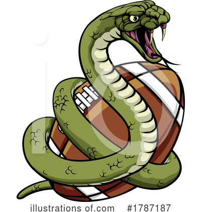 Royalty-Free (RF) Snake Clipart Illustration by AtStockIllustration - Stock Sample #1787187