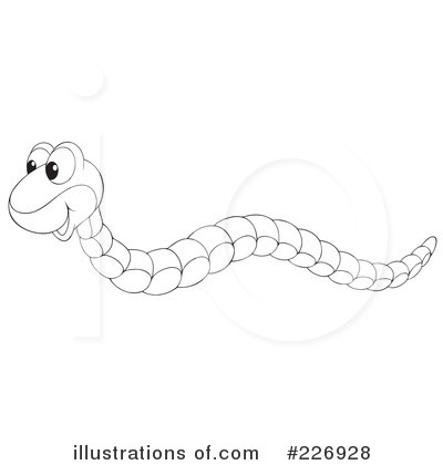 Royalty-Free (RF) Snake Clipart Illustration by Alex Bannykh - Stock Sample #226928