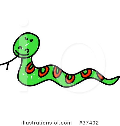 Royalty-Free (RF) Snake Clipart Illustration by Prawny - Stock Sample #37402