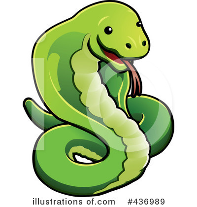 Cobra Snake Clipart #436989 by AtStockIllustration