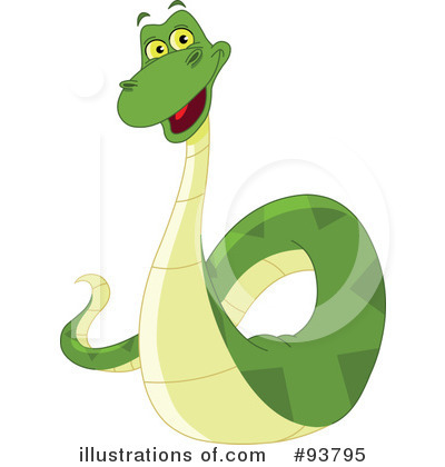 Royalty-Free (RF) Snake Clipart Illustration by yayayoyo - Stock Sample #93795