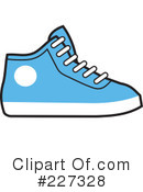 Hi Top Sneaker Clipart #1 - 4 Royalty-Free (RF) Illustrations